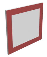 Щит баскетбольный навесной на шведскую стенку (ламинированная фанера), размер 400х450 миллиметров - fgospostavki.ru - Балашиха