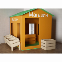 Игровой домик «Рынок» - fgospostavki.ru - Балашиха