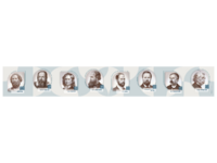 Стенд-лента "Выдающиеся ученые-физики" - fgospostavki.ru - Балашиха