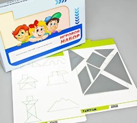Игровой набор "Танграм" (с комплектом карточек) - fgospostavki.ru - Балашиха