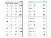 Комплект карточек (10) "Обучающий калейдоскоп. Умножение и деление в два шага" - fgospostavki.ru - Балашиха