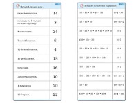 Комплект карточек (10) "Обучающий калейдоскоп. Умножение на 2, 5 и 10" - fgospostavki.ru - Балашиха