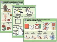 Комплект таблиц "Технология. Обработка природного материала и пластика" (6 таблиц, А1, ламинированные) - fgospostavki.ru - Балашиха
