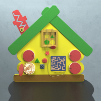 Бизиборд «Волшебный теремок» - fgospostavki.ru - Балашиха