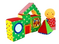 Развивающая игрушка для детей с нарушением зрения "Конструктор Колобок" - fgospostavki.ru - Балашиха