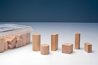 Игровой набор Фребеля "Конструктор" (50 элементов, бук, серия "Красота вокруг нас") - fgospostavki.ru - Балашиха