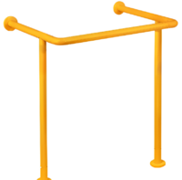 Поручень с антибактериальным покрытием (желтый) - fgospostavki.ru - Балашиха