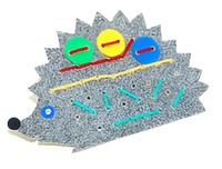 Игра-шнуровка для слабовидящих детей "Ежик" - fgospostavki.ru - Балашиха