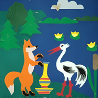 Пособие для слабовидящих детей - Театр-сказка "Лиса и журавль" - fgospostavki.ru - Балашиха