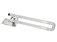 Поручень откидной с антибактериальным покрытием (белый) - fgospostavki.ru - Балашиха