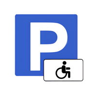 Знак "Парковка для инвалидов" - fgospostavki.ru - Балашиха