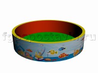 Сухой бассейн круглый с шелкографией - fgospostavki.ru - Балашиха