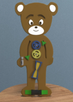 Бизиборд «Медвежонок» - fgospostavki.ru - Балашиха