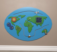 Бизиборд «Планета Земля» - fgospostavki.ru - Балашиха