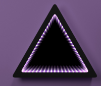 Светозвуковая панель «Бесконечность треугольник» - fgospostavki.ru - Балашиха