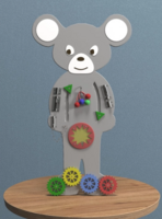 Бизиборд «Серая мышка» - fgospostavki.ru - Балашиха