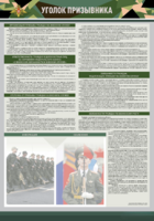 Стенд-уголок "Уголок призывника" - fgospostavki.ru - Балашиха