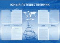 Стенд-уголок "Юный путешественник" - fgospostavki.ru - Балашиха