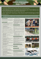 Стенд "Военно-прикладные виды спорта" - fgospostavki.ru - Балашиха