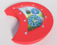 Настенный игровой модуль в виде части гусеницы с весами - fgospostavki.ru - Балашиха