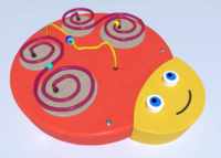 Настенный игровой элемент в виде головы гусеницы - fgospostavki.ru - Балашиха