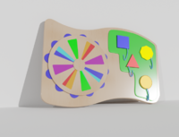 Тактильно-развивающая панель «Яркие краски» - fgospostavki.ru - Балашиха