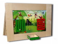 Тактильно-развивающая панель «Животные» - fgospostavki.ru - Балашиха