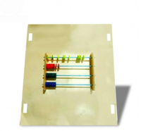 Тактильно-развивающая панель «Цветные счеты» - fgospostavki.ru - Балашиха