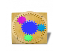 Тактильно-развивающая панель «Цветные шестеренки» - fgospostavki.ru - Балашиха