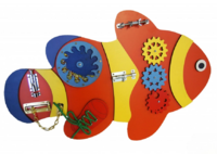 Бизиборд «Оранжевая рыбка» - fgospostavki.ru - Балашиха