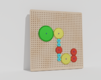 Тактильно–развивающая панель «Механика» - fgospostavki.ru - Балашиха