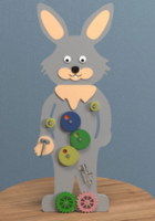 Бизиборд «Пасхальный кролик» - fgospostavki.ru - Балашиха