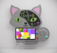 Интерактивный бизиборд с программным логопедическим комплексом и элементами «Кошечка» - fgospostavki.ru - Балашиха