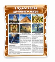 Стенд "Семь чудес света" - fgospostavki.ru - Балашиха