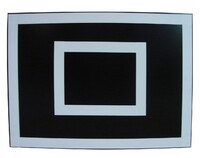 Щит баскетбольный навесной на шведскую стенку (ламинированная фанера), размер 700х700 миллиметров - fgospostavki.ru - Балашиха