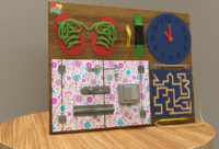 Бизиборд «Для девочек» - fgospostavki.ru - Балашиха