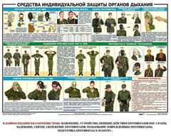 Комплект плакатов "Химическая защита" - fgospostavki.ru - Балашиха