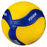 Мяч волейбольный Mikasa V200W (размер 5, синтетическая кожа, профессиональный) - fgospostavki.ru - Балашиха