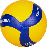 Мяч волейбольный Mikasa V300W (размер 5, синтетическая кожа, профессиональный) - fgospostavki.ru - Балашиха