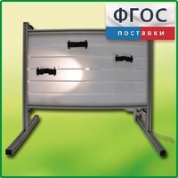Панель с держателями и подсветкой для монтажа оборудования для проведения демонстрационных опытов по химии - fgospostavki.ru - Балашиха