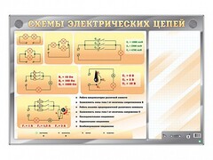 Электрифицированный стенд "Схемы электрических цепей" с маркерными полями - fgospostavki.ru - Балашиха