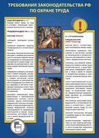 Комплект плакатов "Охрана труда на объекте" - fgospostavki.ru - Балашиха