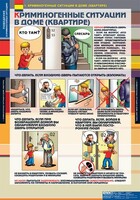 Комплект таблиц. ОБЖ. Поведение в криминогенных ситуациях. - fgospostavki.ru - Балашиха