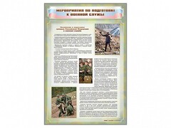 Стенд "Мероприятия обязательной подготовки граждан к военной службе" - fgospostavki.ru - Балашиха
