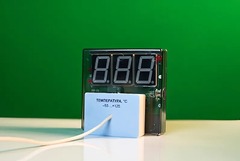 Датчик температуры с независимой индикацией (термометр демонстрационный) - fgospostavki.ru - Балашиха