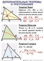 Комплект таблиц Треугольники (19 таблиц) - fgospostavki.ru - Балашиха