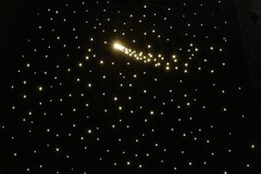 Настенный фибероптический ковер «Звездное небо» 1,45х1,45 м, 320 звезд в комплекте со светогенератором - fgospostavki.ru - Балашиха