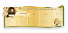Стенд резной "Из дальних странствий возвратясь" - fgospostavki.ru - Балашиха