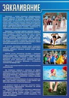 Стенд "Закаливание" - fgospostavki.ru - Балашиха