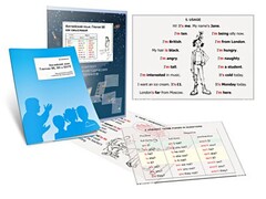 Комплект кодотранспарантов "Глагол BE как смысловой" - fgospostavki.ru - Балашиха